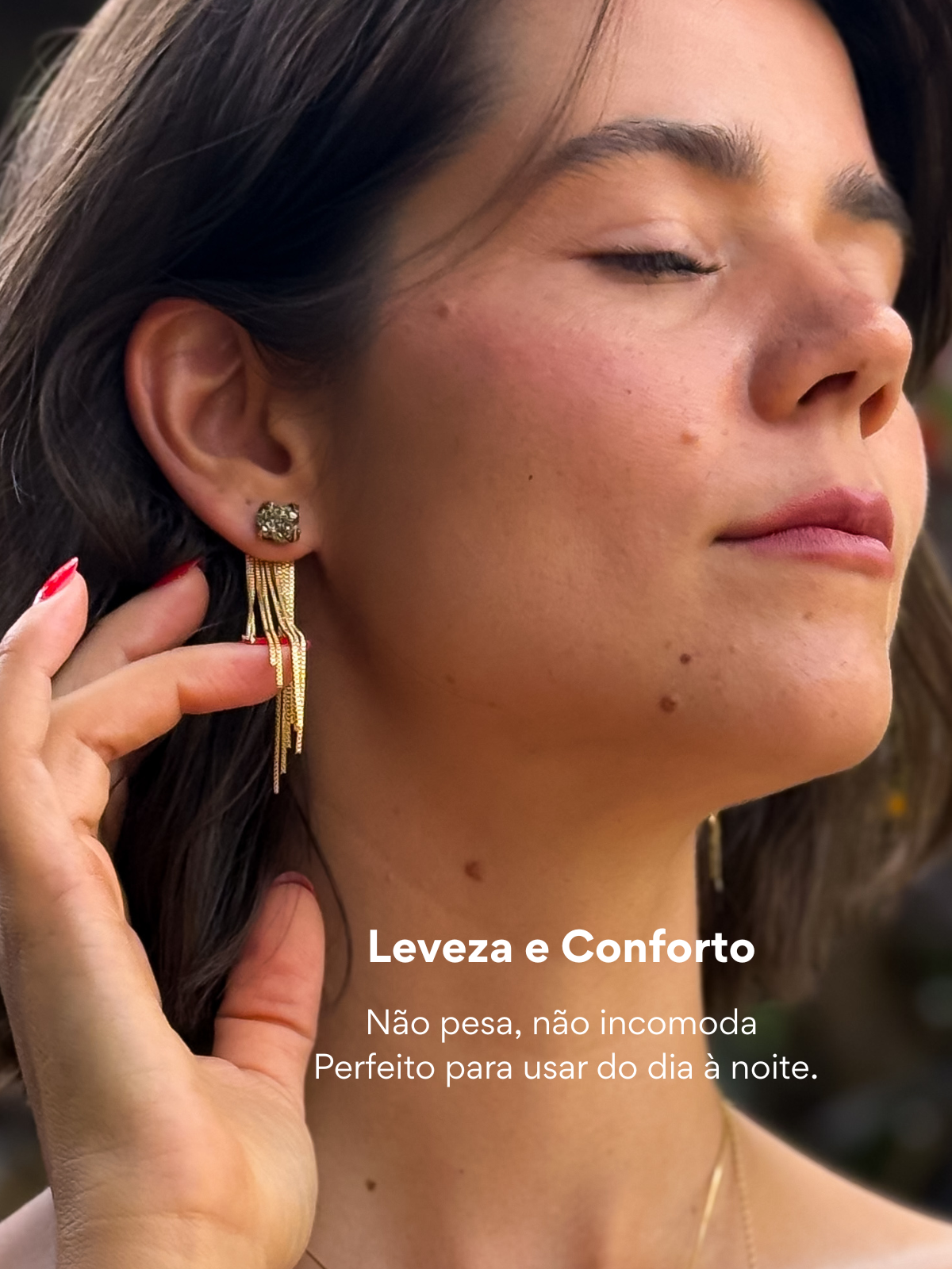 Brinco Aura - Pirita