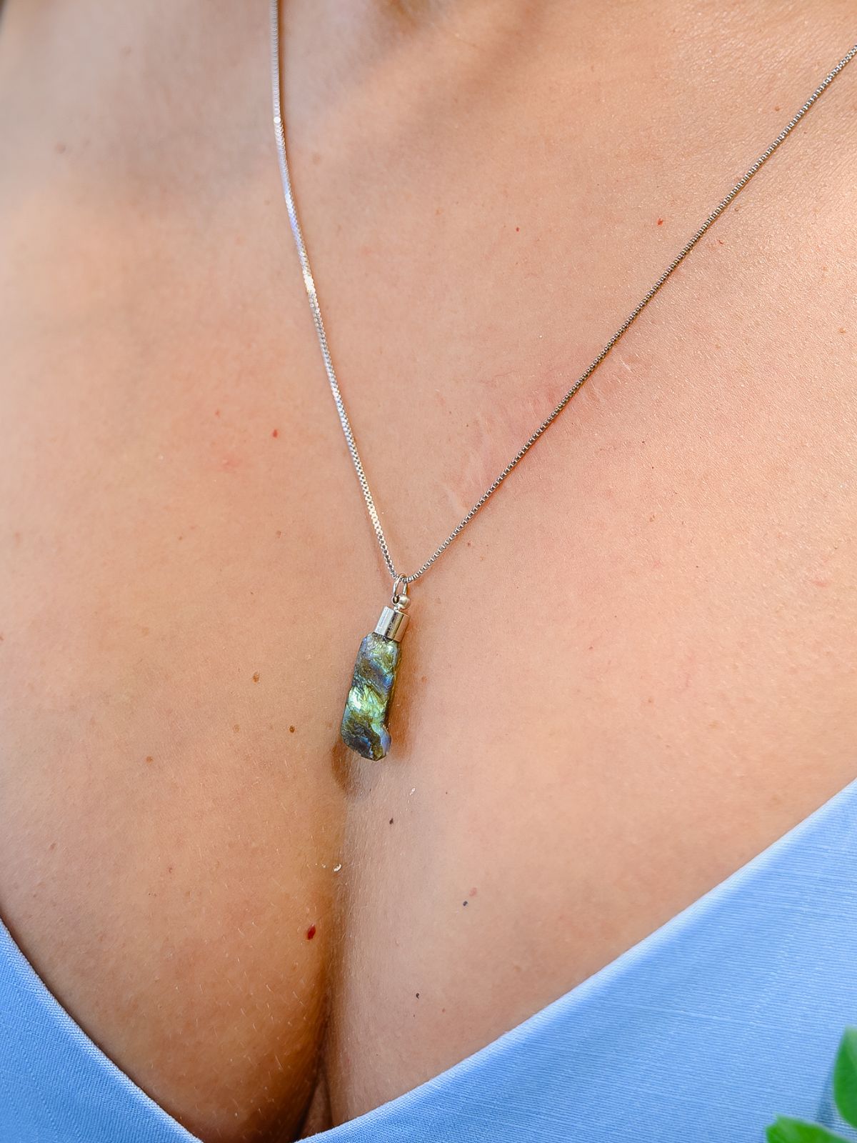 Colar de Labradorita - Intuição e atração