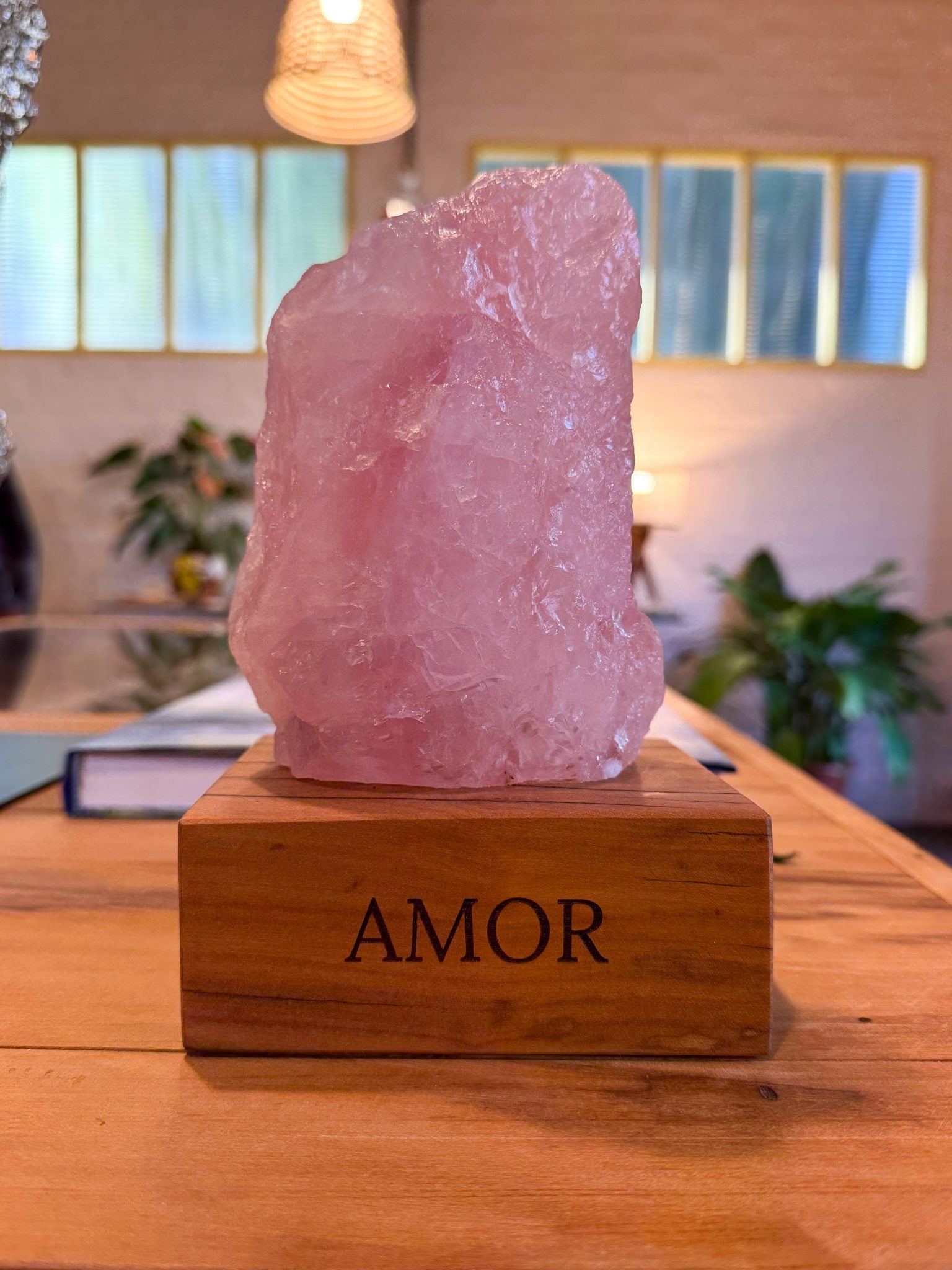 Quartzo Rosa — Amor (linha Home)