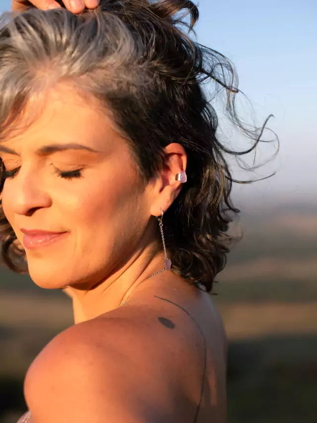 Piercing fake despertar - Ametista