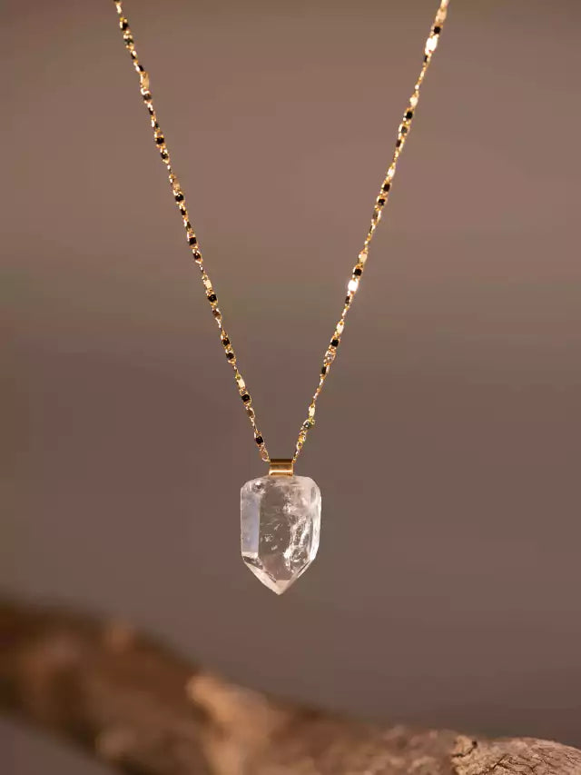 Expansão - Colar de Quartzo incolor