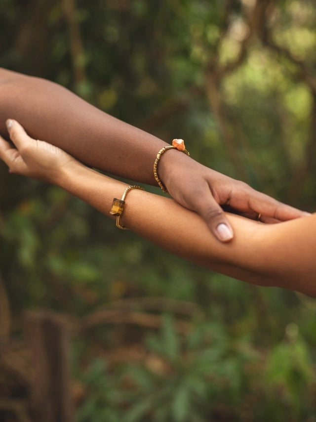 Pulseira Alma - Calcita Laranja