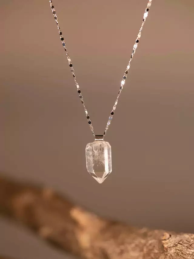 Expansão - Colar de Quartzo incolor