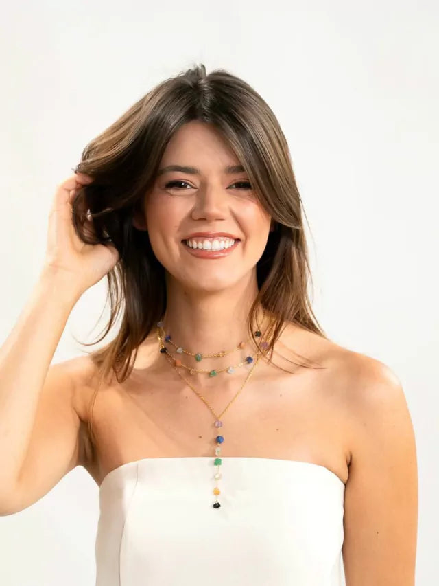 Colar pêndulo - 7 Chakras