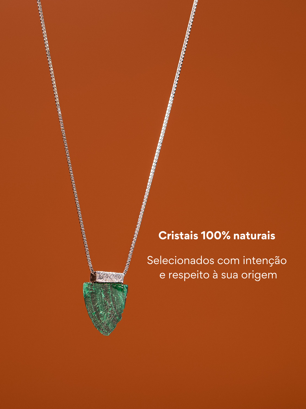 Colar de Malaquita - Cura e Poder