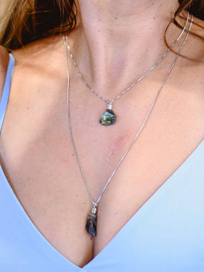 Colar de Labradorita - Intuição e atração