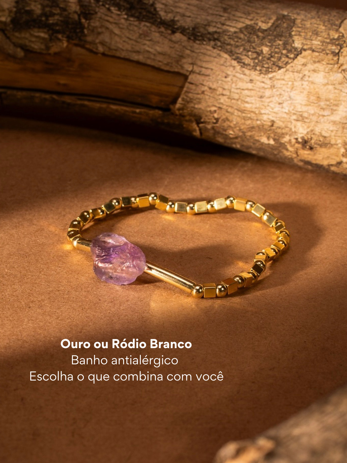 Pulseira Alma - Ametista