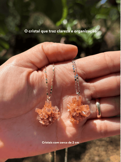 Colar de Aragonita Sputnik
