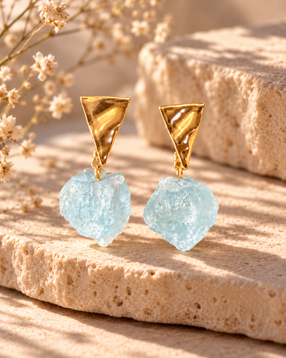 Brinco de Água marinha