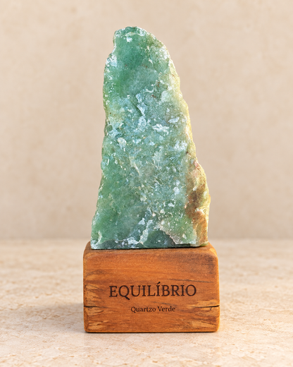 Quartzo Verde — Equilíbrio