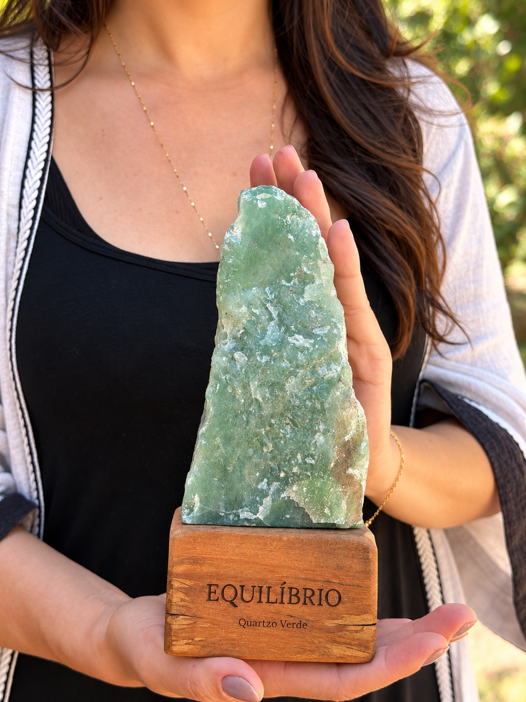Quartzo Verde — Equilíbrio