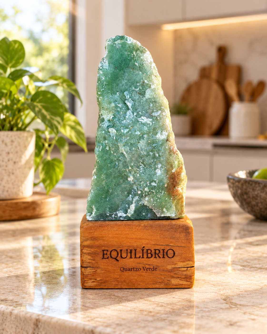 Quartzo Verde — Equilíbrio