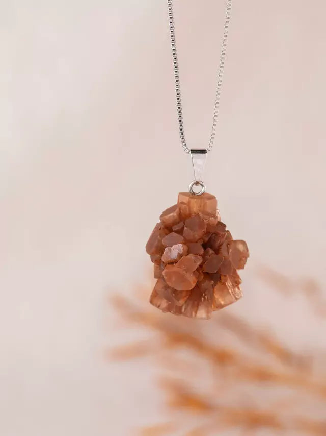 Colar de Aragonita Sputnik